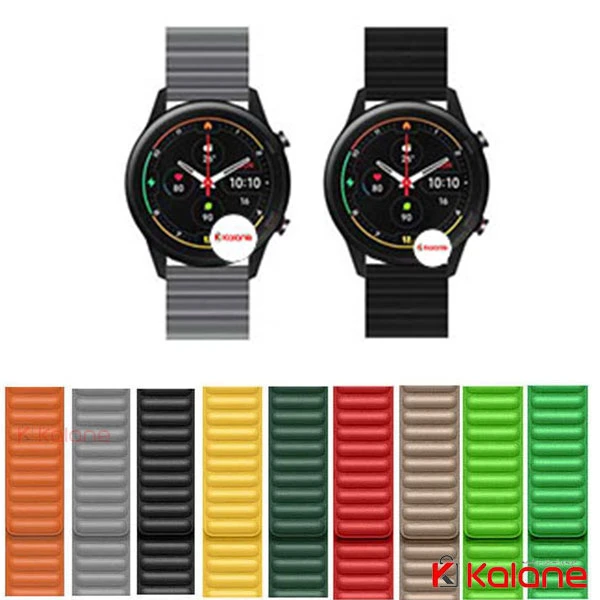 بند ساعت هوشمند Xiaomi Mi Watch XMWTCL02 مدل Leather Link