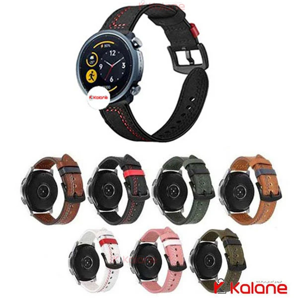 بند ساعت هوشمند Xiaomi Mibro A1 مدل Nubuck Leather