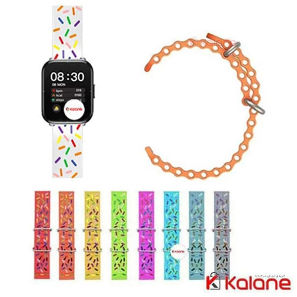 بند ساعت هوشمند Xiaomi Mibro Color مدل Ocean Donut