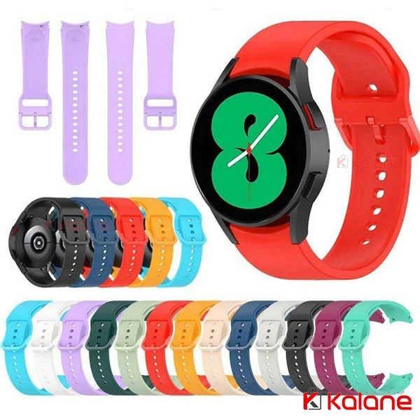 بند سیلیکونی ساعت هوشمند Samsung Galaxy Watch 4 مدل Sport