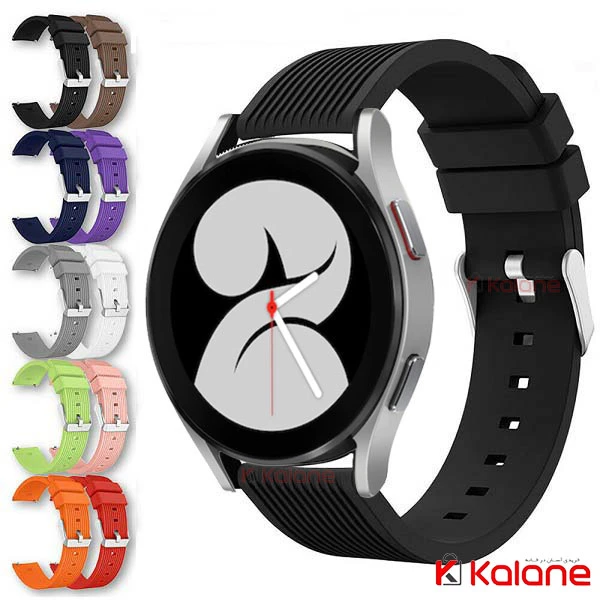 بند سیلیکونی ساعت هوشمند Samsung Galaxy Watch 4 مدل Straight