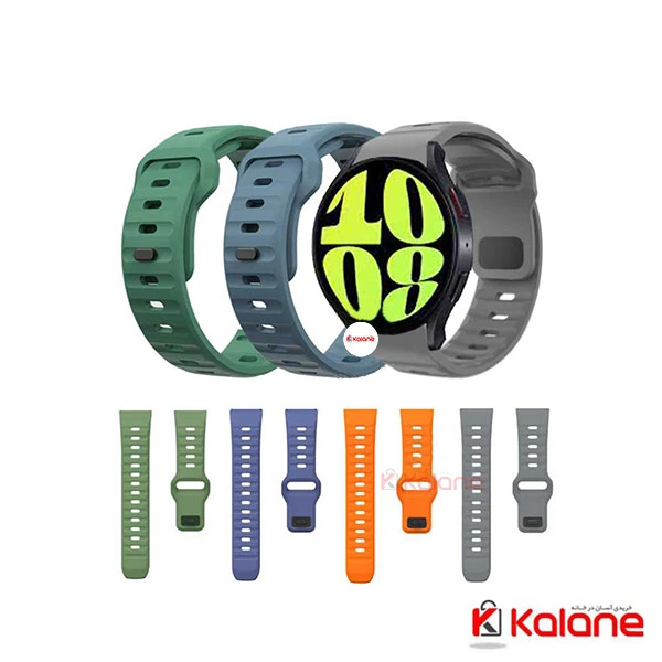 بند سیلیکونی ساعت هوشمند Samsung Galaxy Watch 6 44mm مدل Ultra Sport