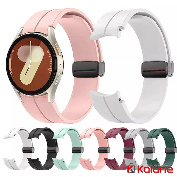 بند سیلیکونی ساعت هوشمند Samsung Galaxy Watch 7 40mm مدل Magnetic Buckle