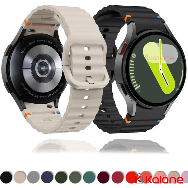 بند سیلیکونی ساعت هوشمند Samsung Galaxy Watch 7 40mm مدل Wave