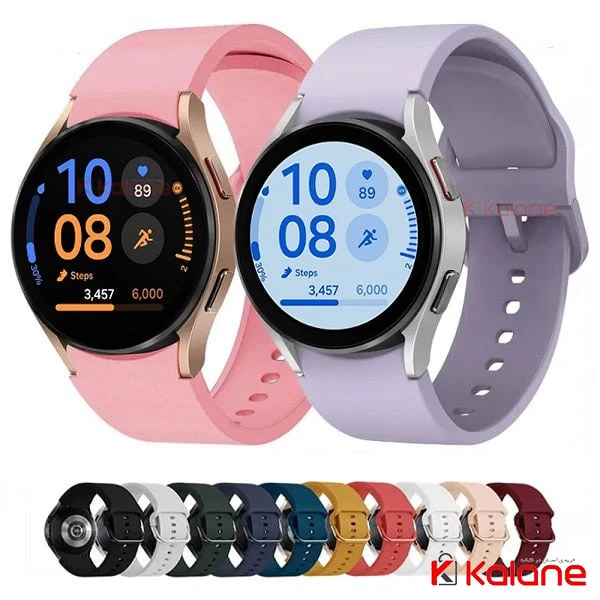 بند سیلیکونی ساعت هوشمند Samsung Galaxy Watch FE مدل Sport