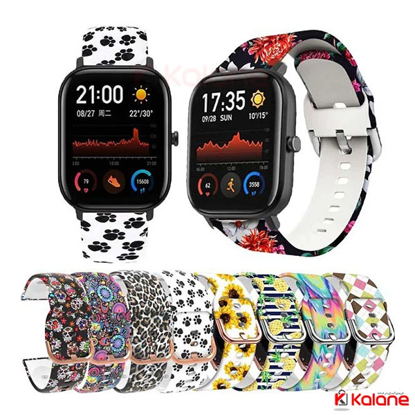 بند سیلیکونی ساعت هوشمند Xiaomi Amaxfit GTS مدل Fashion