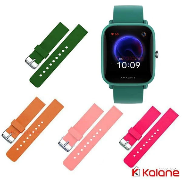 بند سیلیکونی ساعت هوشمند Xiaomi Amazfit Bip U Pro مدل Rubber