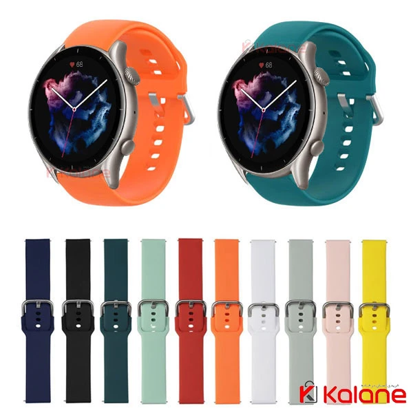 بند سیلیکونی ساعت هوشمند Xiaomi Amazfit GTR 3 مدل Active
