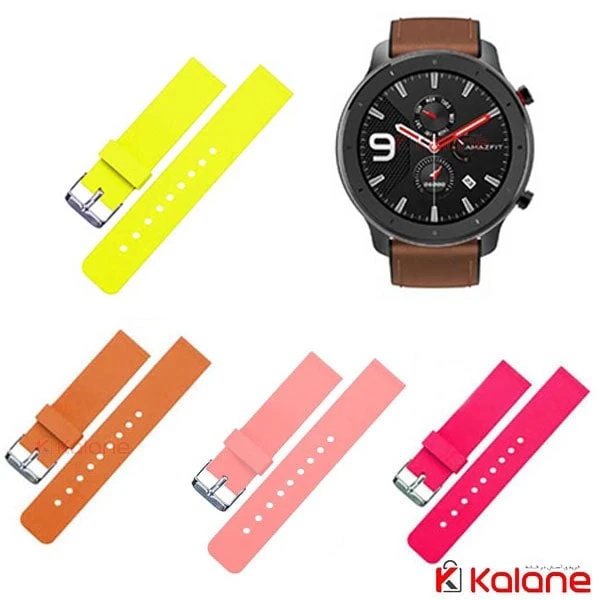 بند سیلیکونی ساعت هوشمند Xiaomi Amazfit GTR 42mm مدل Rubber