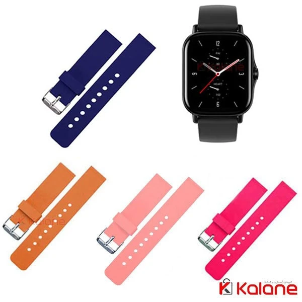 بند سیلیکونی ساعت هوشمند Xiaomi Amazfit GTS 2 مدل Rubber