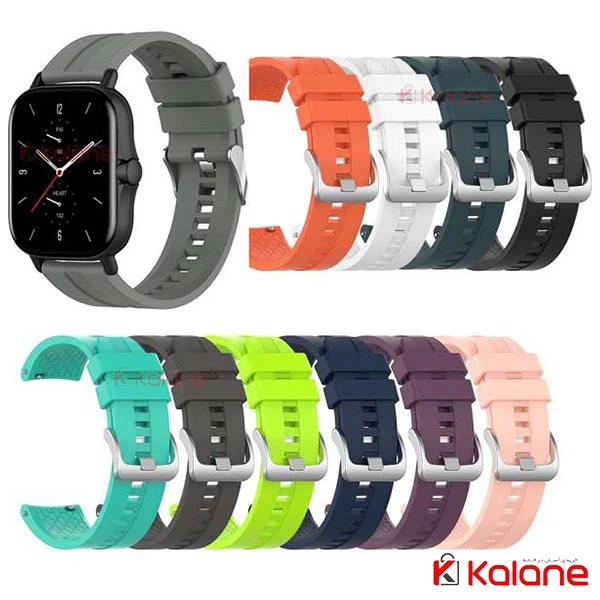 بند سیلیکونی ساعت هوشمند Xiaomi Amazfit GTS 2E مدل Wild