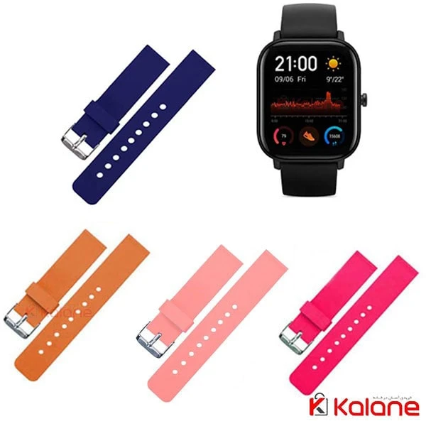 بند سیلیکونی ساعت هوشمند Xiaomi Amazfit GTS مدل Rubber