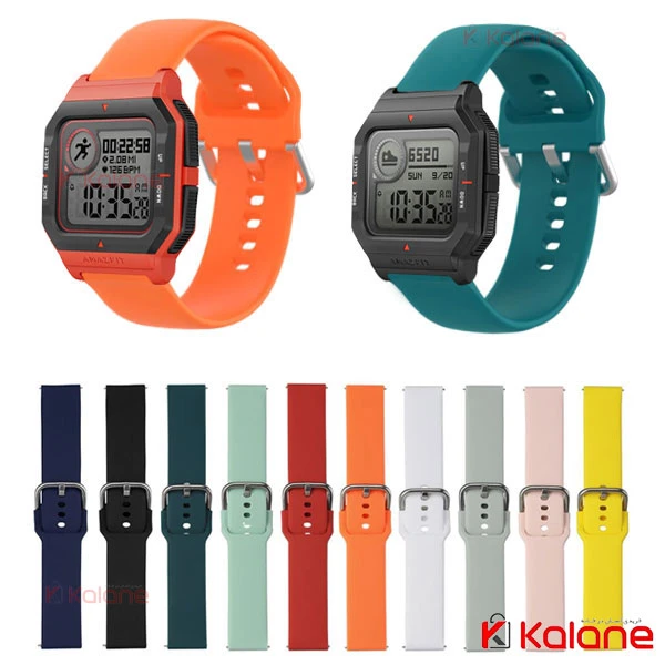 بند سیلیکونی ساعت هوشمند Xiaomi Amazfit Neo مدل Active