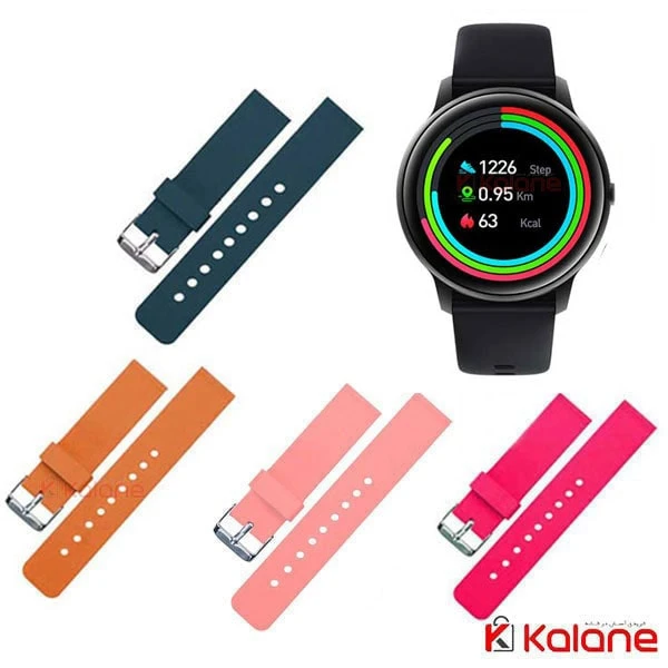 بند سیلیکونی ساعت هوشمند Xiaomi IMILAB KW66 مدل Rubber