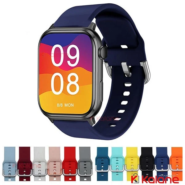بند سیلیکونی ساعت هوشمند Xiaomi IMILAB W02 مدل Active