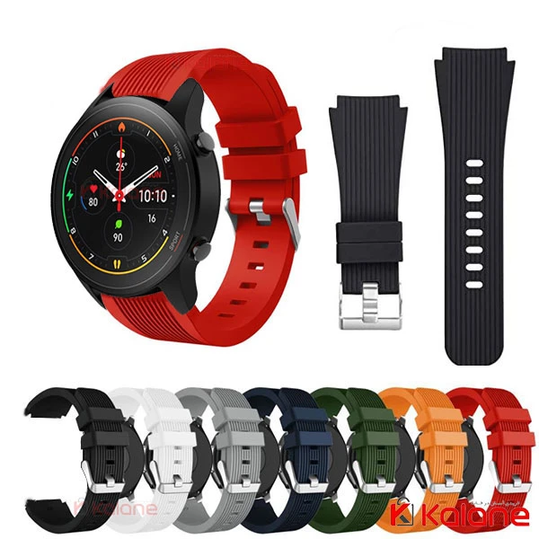 بند سیلیکونی ساعت هوشمند Xiaomi Mi Watch XMWTCL02 مدل Straight