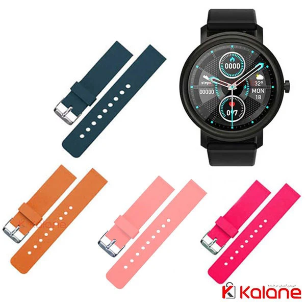 بند سیلیکونی ساعت هوشمند Xiaomi Mibro Air مدل Rubber