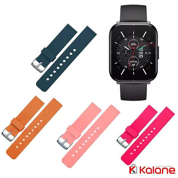 بند سیلیکونی ساعت هوشمند Xiaomi Mibro Color مدل Rubber