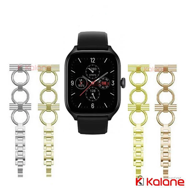 بند فلری ساعت هوشمند Xiaomi Amazfit GTS 4 مدل Vintage