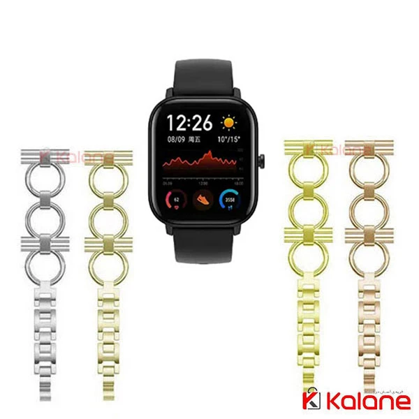 بند فلری ساعت هوشمند Xiaomi Amazfit GTS مدل Vintage