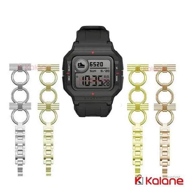 بند فلری ساعت هوشمند Xiaomi Amazfit Neo مدل Vintage