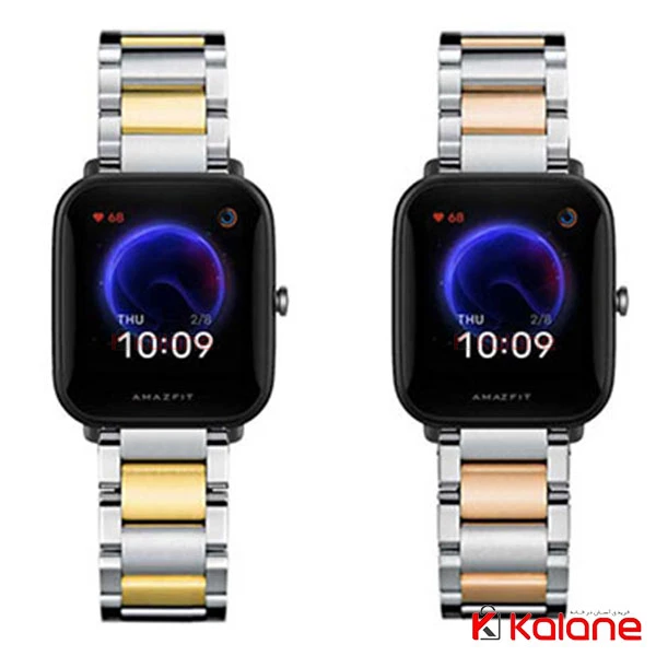 بند فلزی ساعت هوشمند Xiaomi Amazfit Bip U مدل Hampton