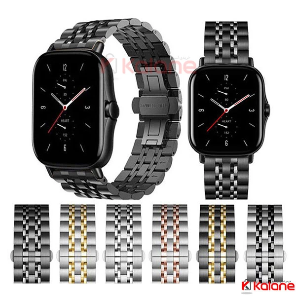 بند فلزی ساعت هوشمند Xiaomi Amazfit GTS 2 مدل 7Bead