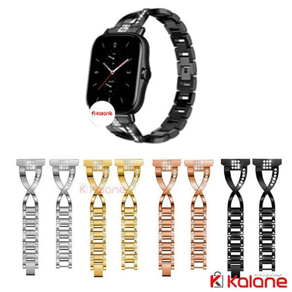 بند فلزی ساعت هوشمند Xiaomi Amazfit GTS 2 مدل Flash