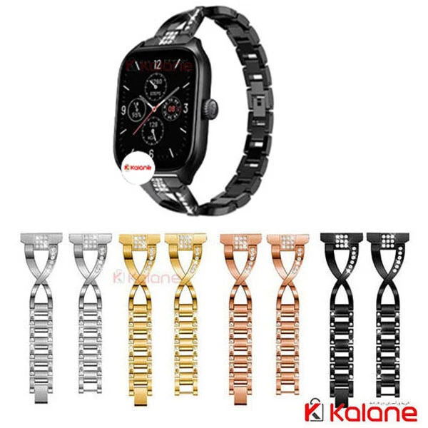 بند فلزی ساعت هوشمند Xiaomi Amazfit GTS 4 مدل Flash