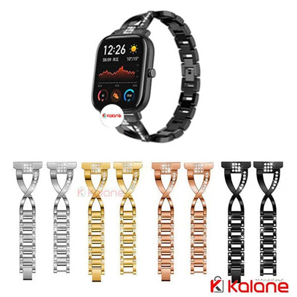 بند فلزی ساعت هوشمند Xiaomi Amazfit GTS مدل Flash
