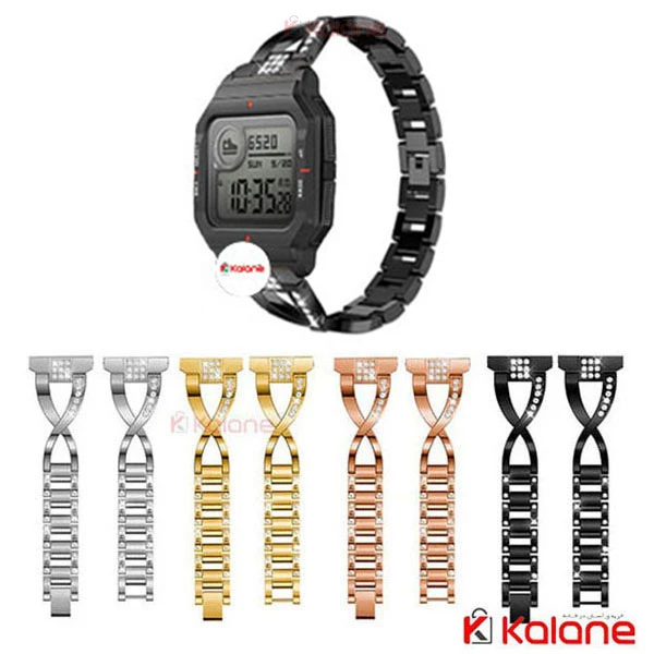 بند فلزی ساعت هوشمند Xiaomi Amazfit Neo مدل Flash