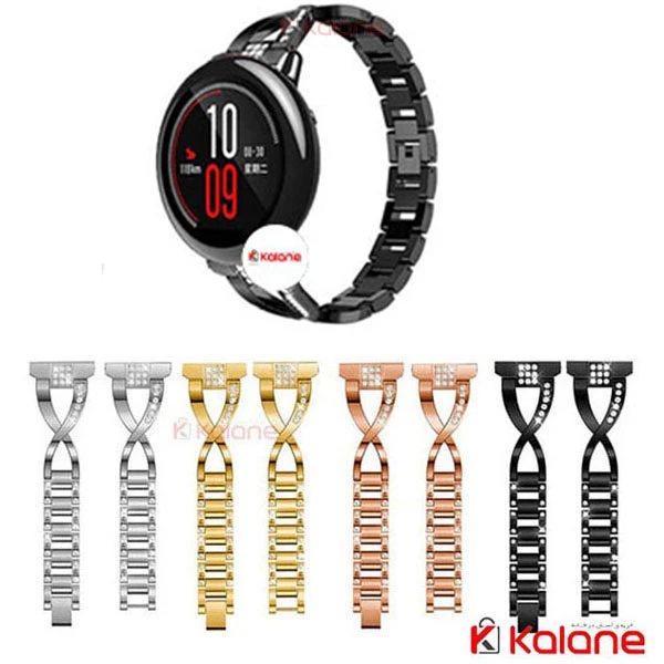 بند فلزی ساعت هوشمند Xiaomi Amazfit Pace مدل Flash