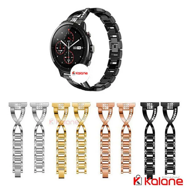 بند فلزی ساعت هوشمند Xiaomi Amazfit Stratos 3 مدل Flash