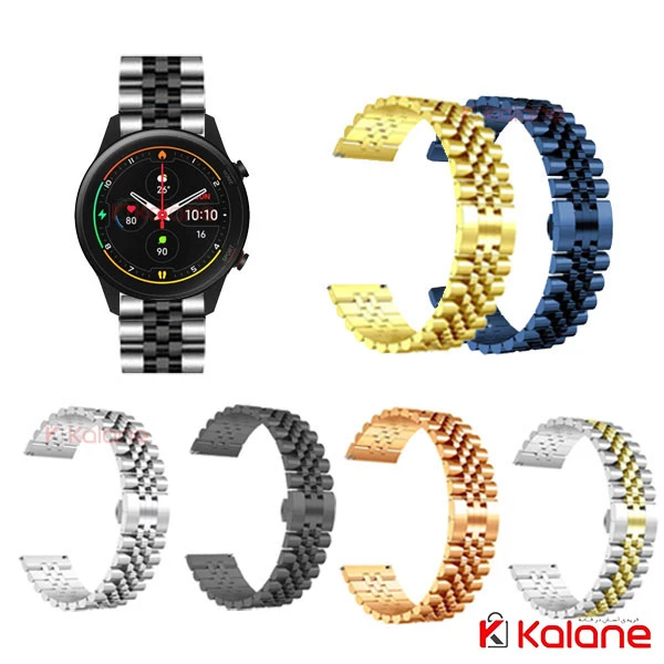بند فلزی ساعت هوشمند Xiaomi Mi Watch XMWTCL02 مدل 5Rows