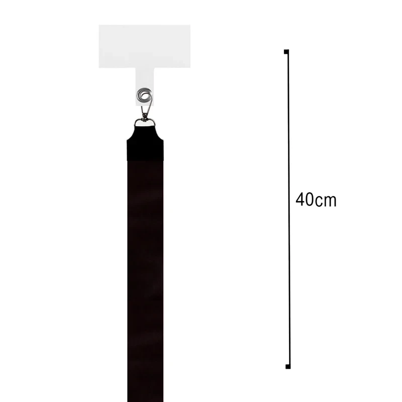 بند موبایل ساده مشکی40cm