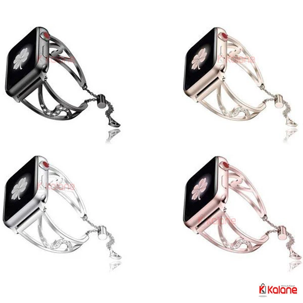 بند نگین دار ساعت هوشمند Apple Watch 42/44mm مدل S-shaped