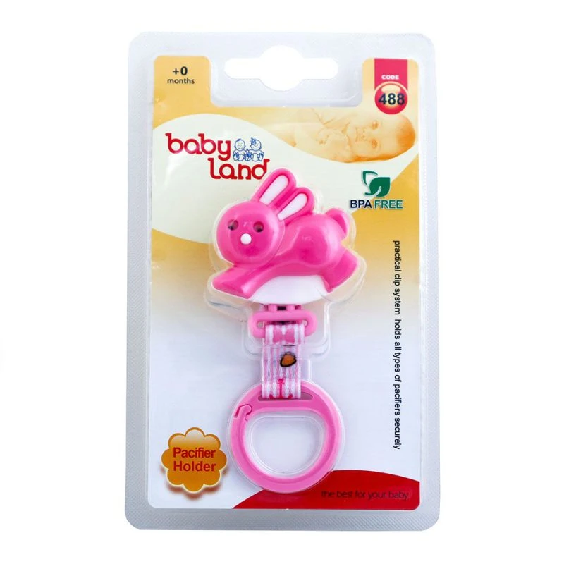 بند پستانک خرگوشی بلیستر بی بی لند babyland کد 488