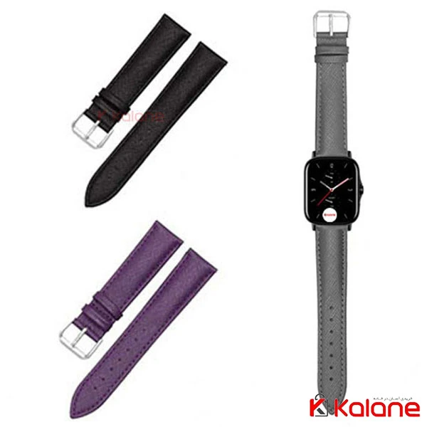 بند چرم ساعت هوشمند Xiaomi Amazfit GTS 2 مدل Lee