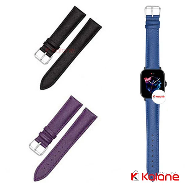 بند چرم ساعت هوشمند Xiaomi Amazfit GTS 3 مدل Lee