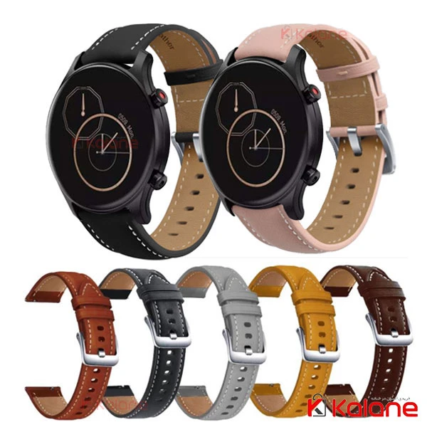 بند چرم ساعت هوشمند Xiaomi Haylou RS3 LS04 مدل Premium