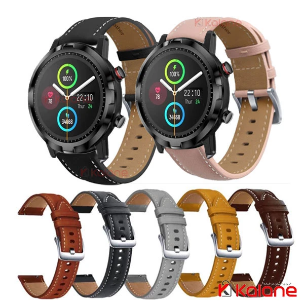 بند چرم ساعت هوشمند Xiaomi Haylou RT LS05S مدل Premium
