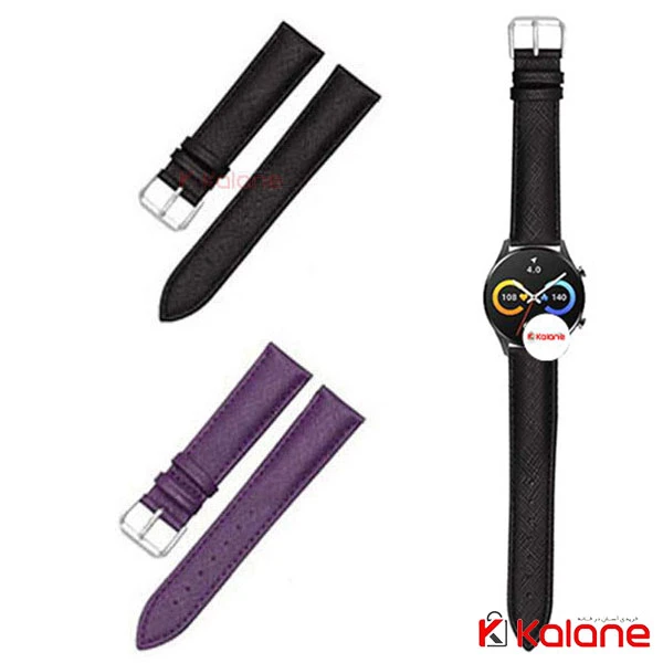 بند چرم ساعت هوشمند Xiaomi IMILAB W12 مدل Lee