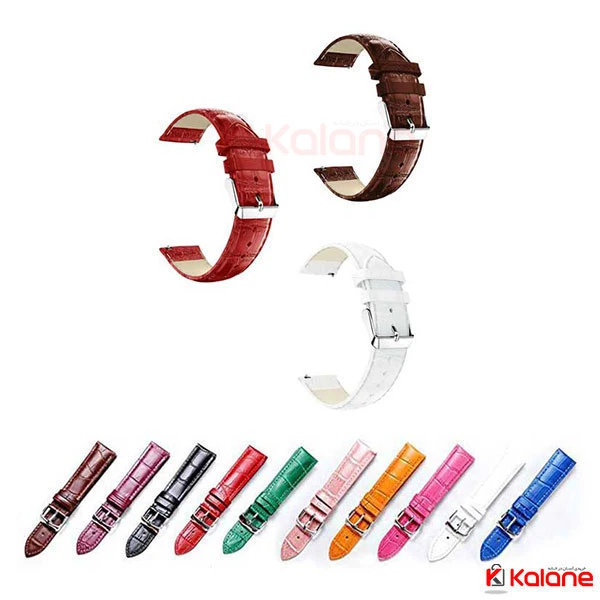بند چرمی ساعت هوشمند Xiaomi Amazfit GTS 2 مدل Alligator