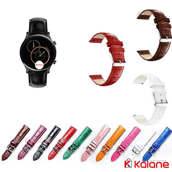 بند چرمی ساعت هوشمند Xiaomi Haylou RS3 LS04 مدل Alligator