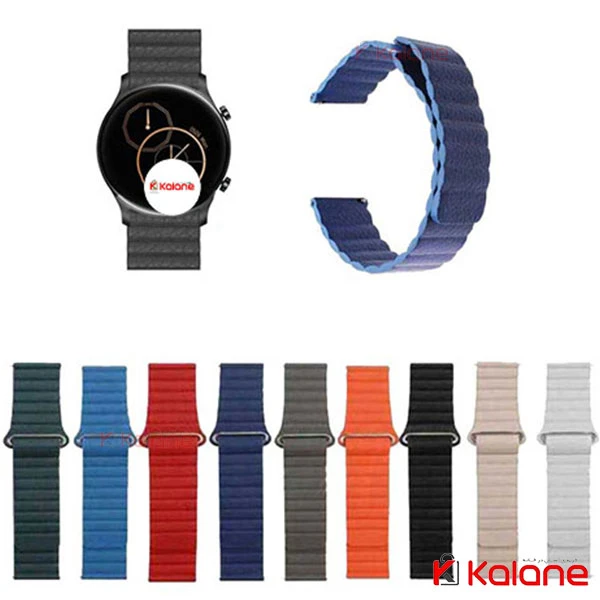 بند چرمی ساعت هوشمند Xiaomi Haylou RS3 LS04 مدل Leather Loop