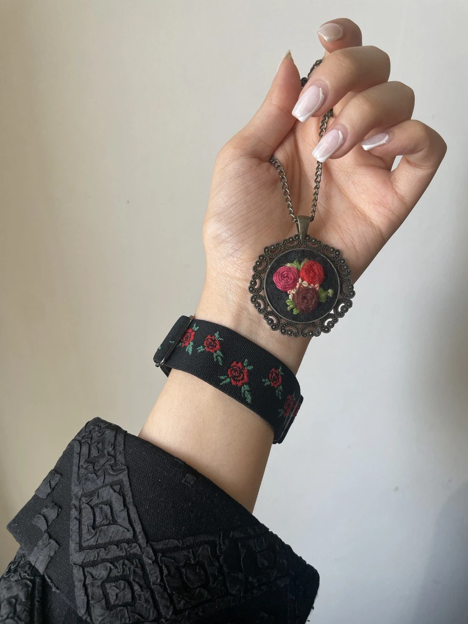 بند گل رز اپل واچ