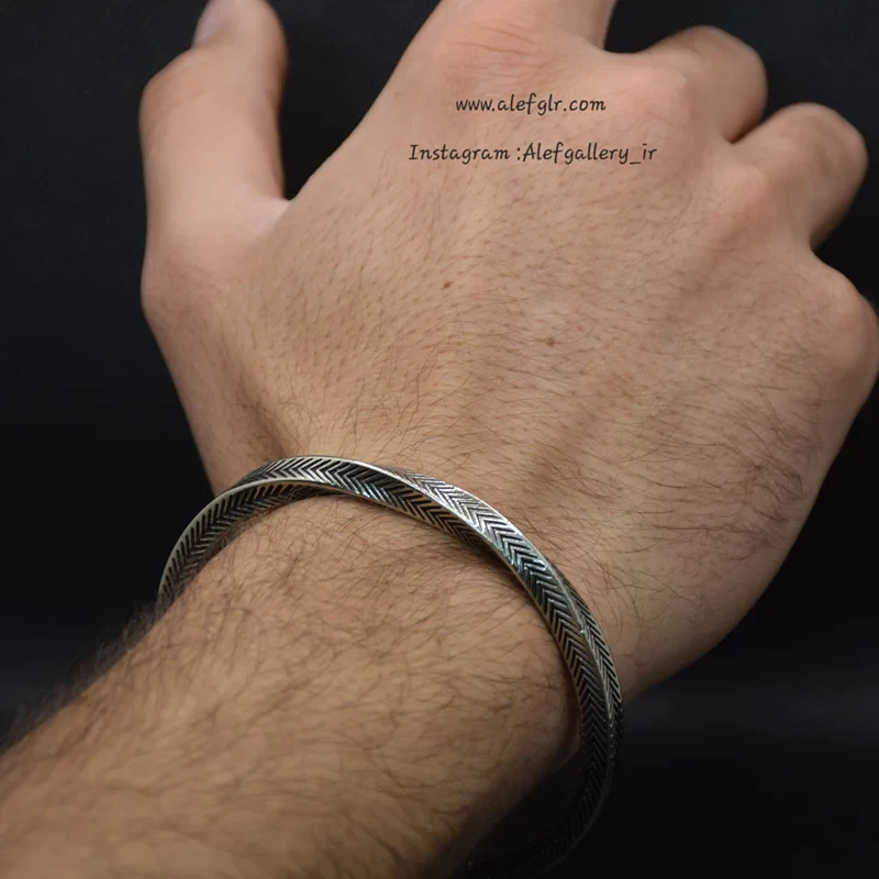 بنگل پیچ طرح دار مردانه (ارسال رایگان) کد250149