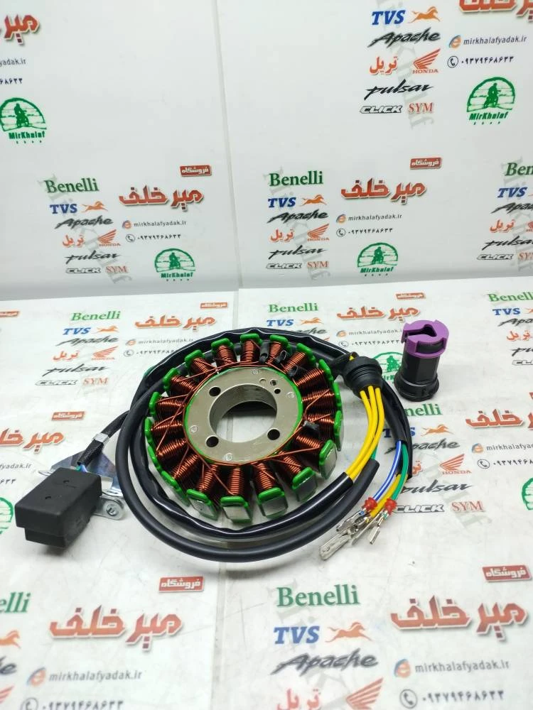 بوبین (دستگاه) سیم پیچی برق موتور تریل t 2 تی (18 بوبین) درجه 1