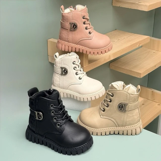 بوت بچگانه طرح D نگینی از Kids کد 4072301