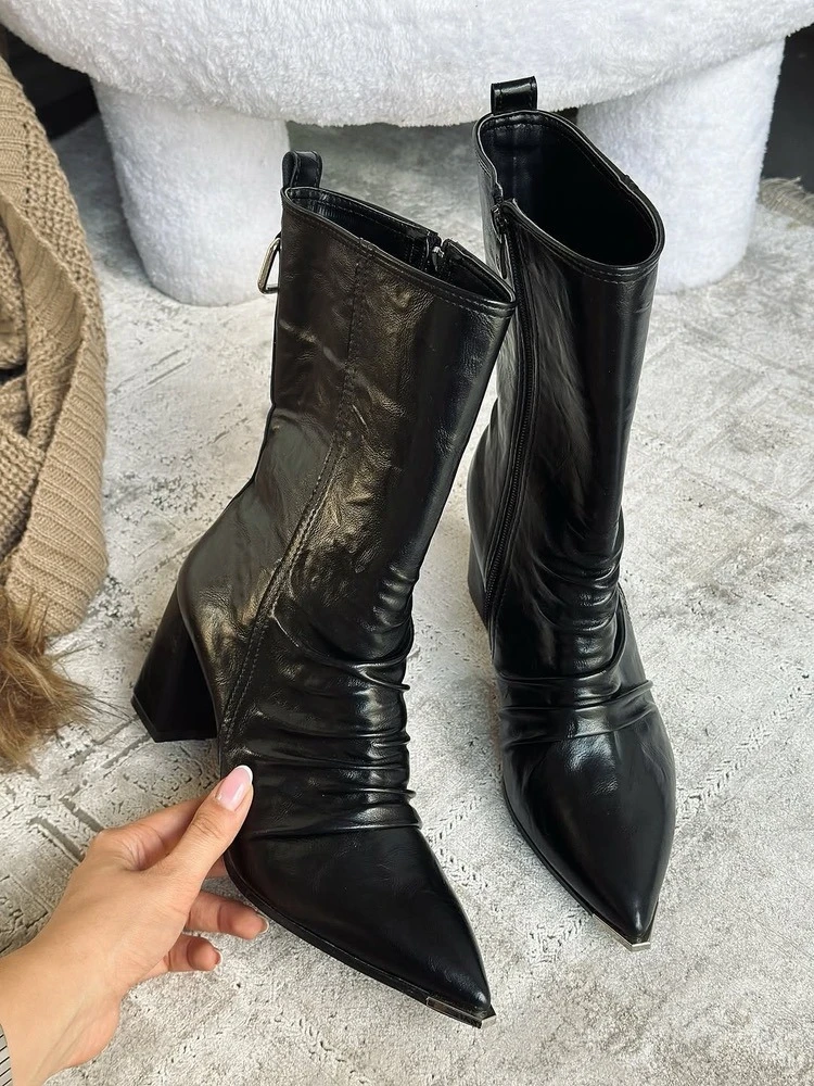بوت مجلسی طرح چروک نوک تیز